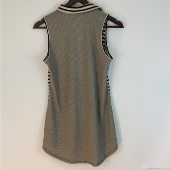 Retro-ology Women’s Black and Tan Striped Top Size Small - Picture 4 of 9